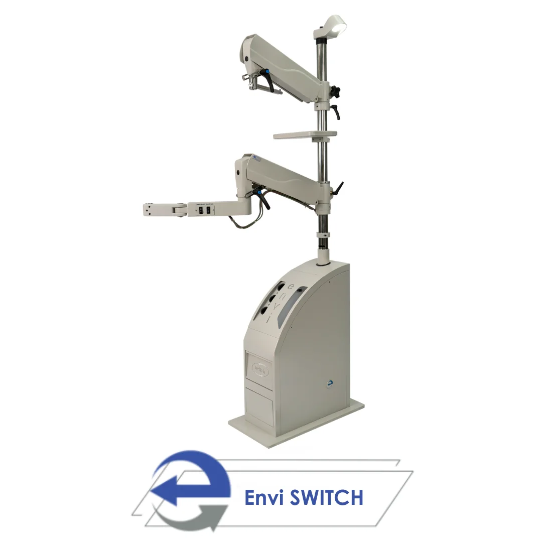 Envi Switch modular instrument stand with counterbalanced arm