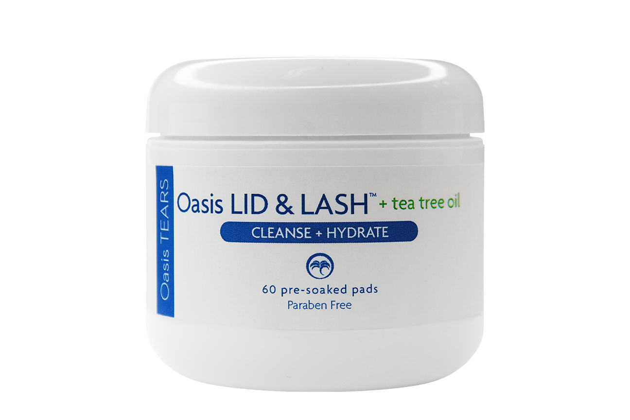 OASIS LID and LASH Tea Tree Oil Cleansing Pads
