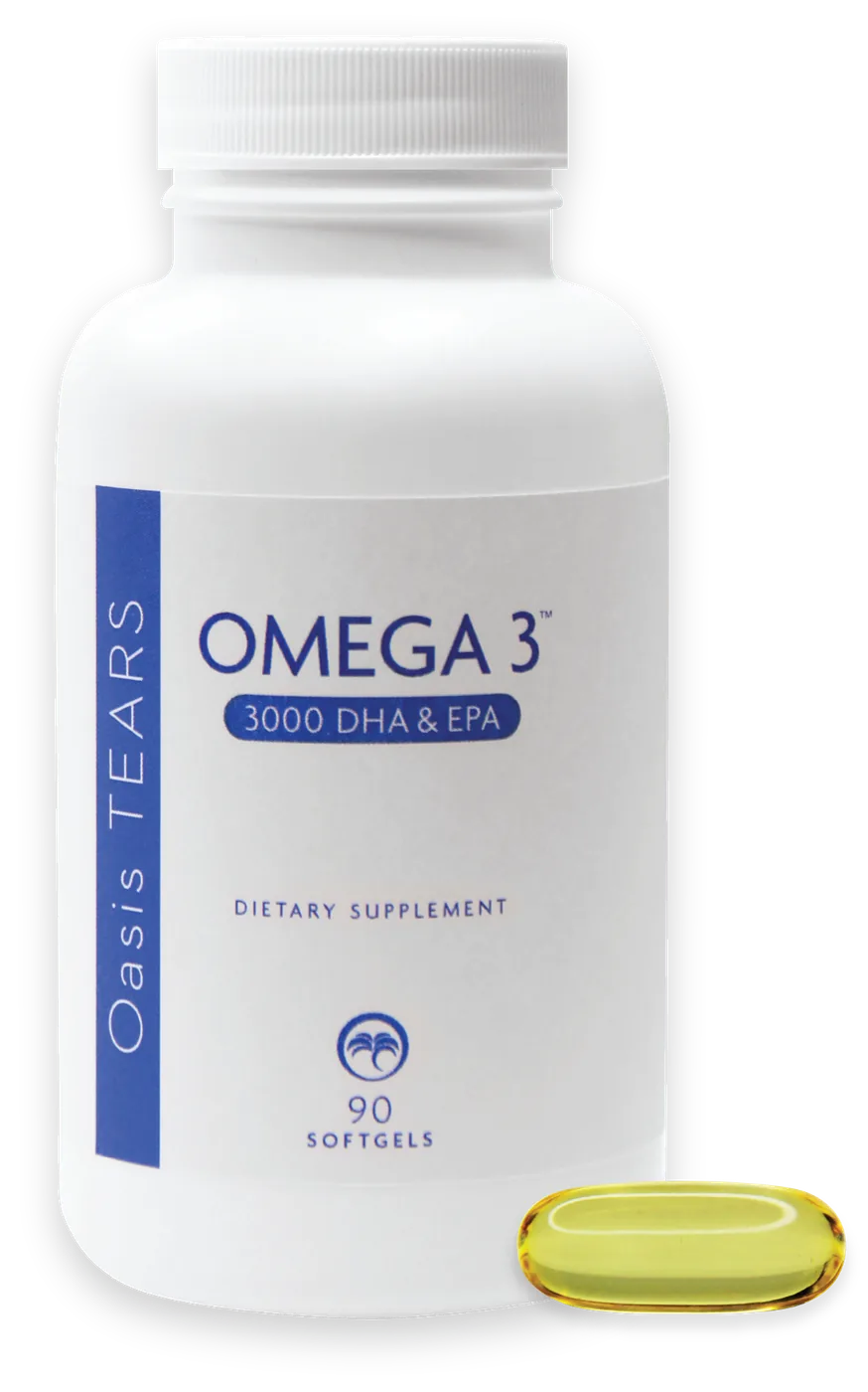 OASIS TEARS OMEGA 3 dietary supplement